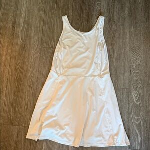 Golf / tennis White Sleeveless Dress